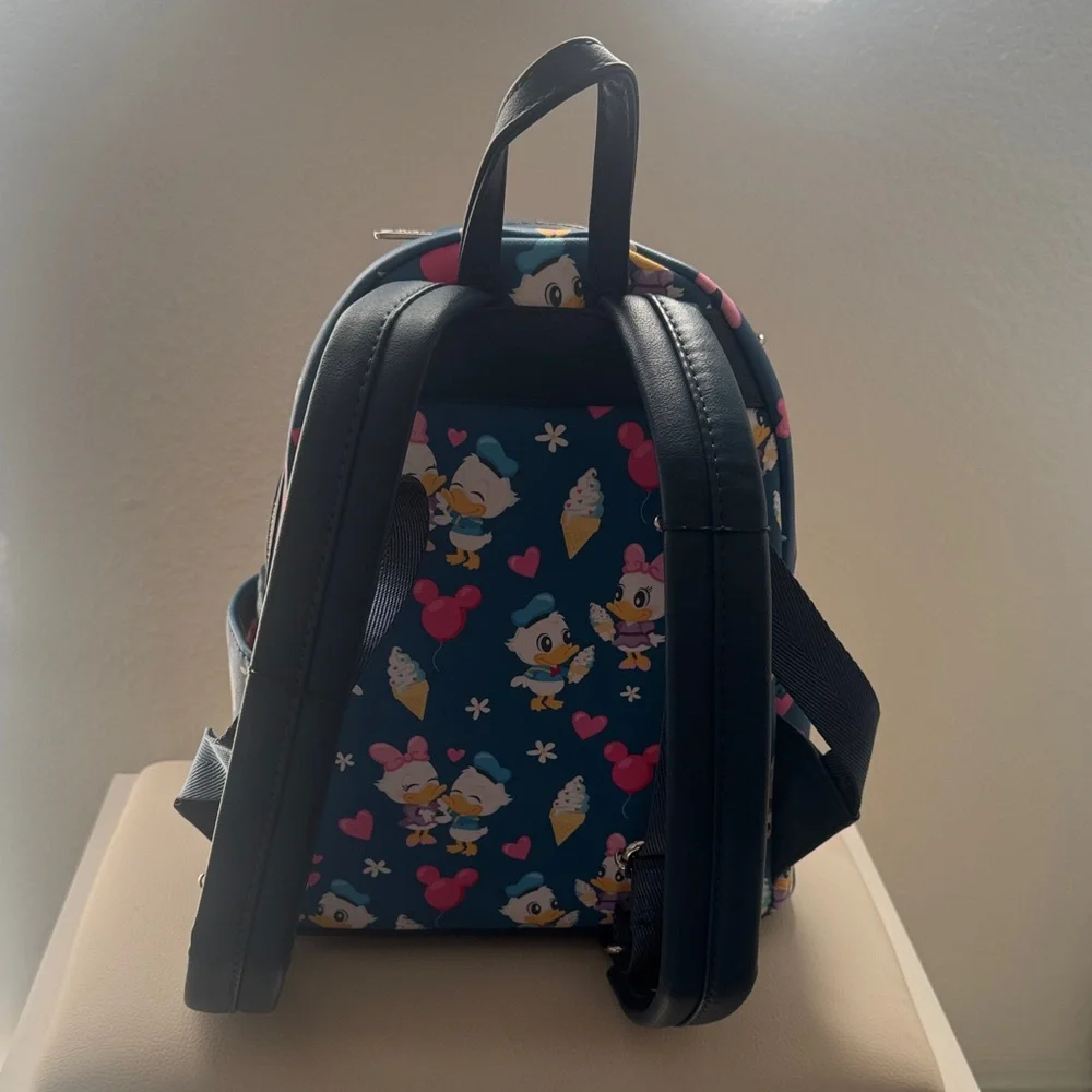 Loungefly Disney Donald & Daisy Duck 💕 Loungefly Mini Backpack